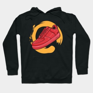 Force Triple Red Retro Sneaker Hoodie